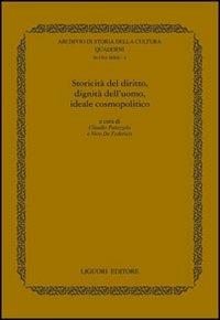 Storicità del diritto, dignità dell'uomo, ideale cosmopolitico. Atti della giornata di studi in memoria di Giuliano Marini (Pisa, 3 febbraio 2006) - copertina