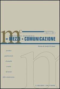 Diritto ed economia dei mezzi di comunicazione (2007). Vol. 2 - copertina