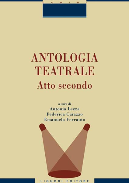 Antologia teatrale. Vol. 2 - copertina