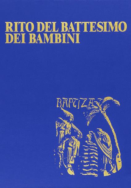 Rito del battesimo dei bambini - copertina