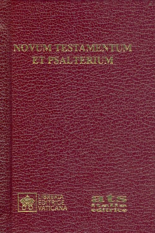 Novum Testamentum et Psalterium. Iuxta Novae Vulgatae editionis textum. Editio typica altera - copertina