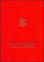 Ordo celebrandi matrimonium. Rituale romanum ex decreto Sacrosancti Oecumenici Concilii Vaticani II. Editio typica altera