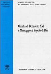 Omelia di Benedetto XVI e messaggio al popolo di Dio - copertina