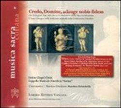 Credo, domine, adauge nobis fidem. L'anno liturgico nella tradizione musicale delle celebrazioni pontificie. Ediz. italiana e inglese - Massimo Palombella - copertina