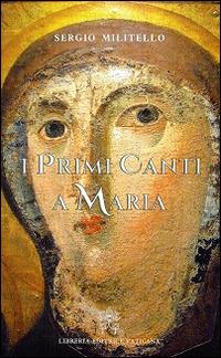 I primi canti a Maria - Sergio Militello - copertina