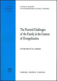 The pastoral challenges of the family in the context of evangelization. Instrumentum laboris - copertina