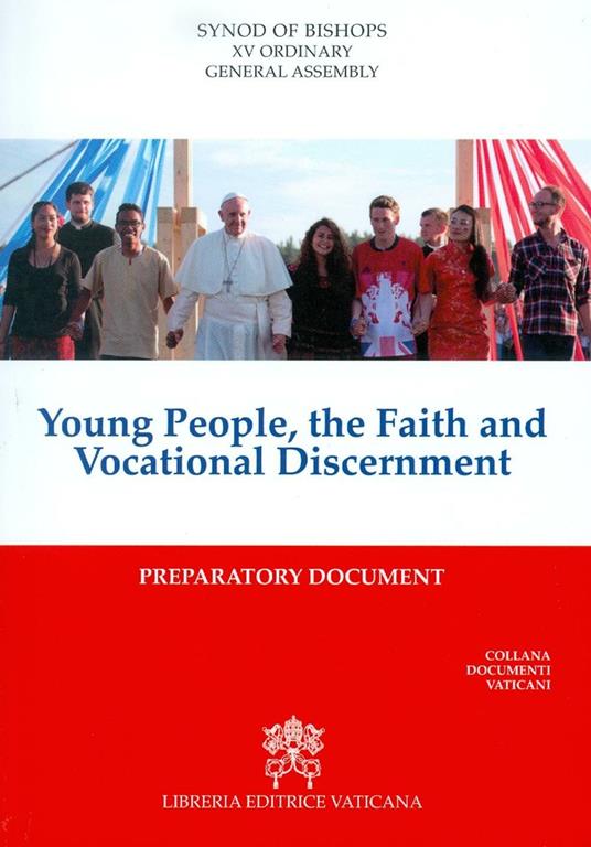 Young People, the faith and vocational discernment. Preparatory document - copertina