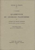Quadrivium de Georges Pachymère