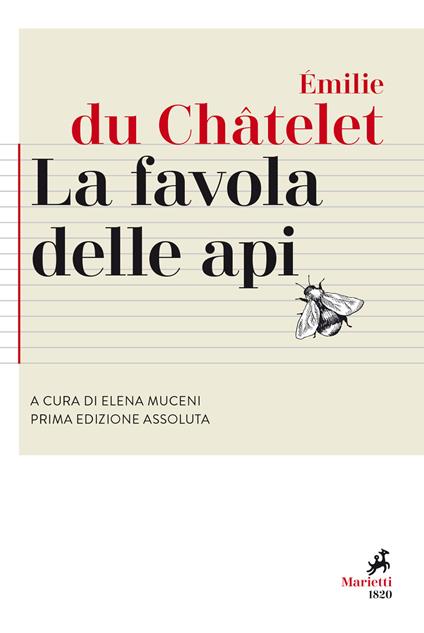 La favola delle api. Testo originale a fronte. Ediz. bilingue - Émilie Du Châtelet - copertina