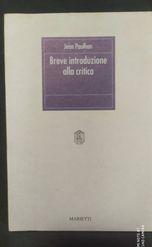 Breve introduzione alla critica