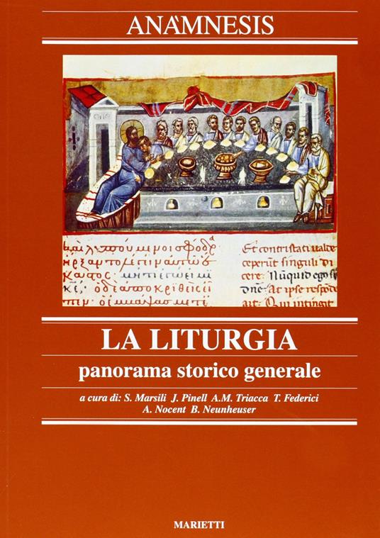 Anàmnesis. Vol. 2: La liturgia. Panorama storico generale - copertina