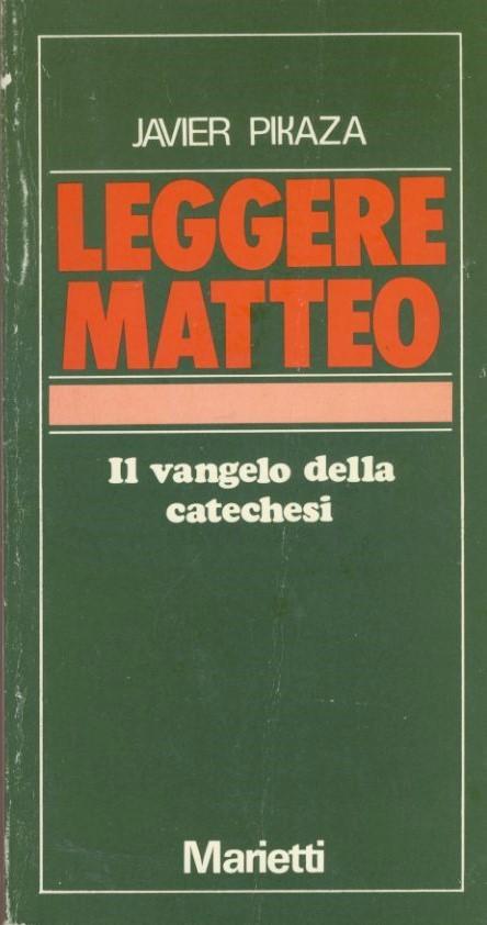 Leggere Matteo