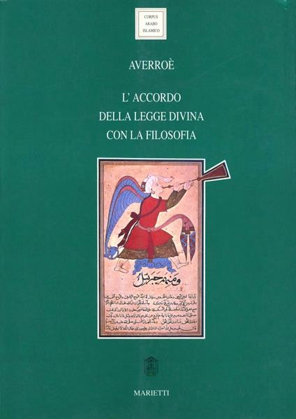 L'accordo della legge divina con la filosofia - Averroè - copertina