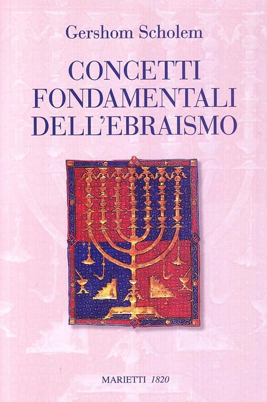 Concetti fondamentali dell'ebraismo - Gershom Scholem - copertina