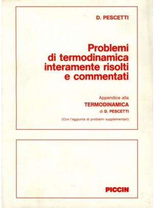 Problemi di termodinamica - Decio Pescetti - copertina