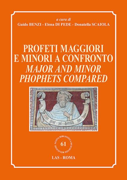 Profeti maggiori e minori a confronto-Major and minor prophets compared - copertina