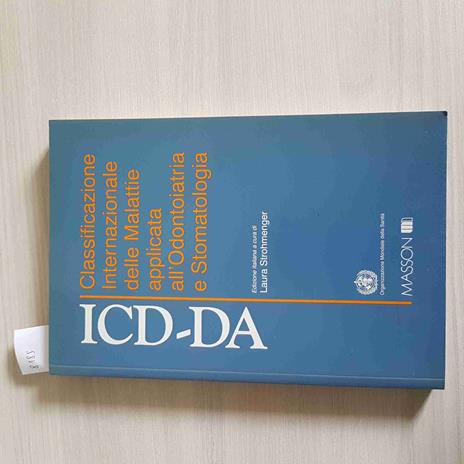 ICD-DA. Classificazione internazionale delle malattie applicata all'odontoiatria e stomatologia - copertina