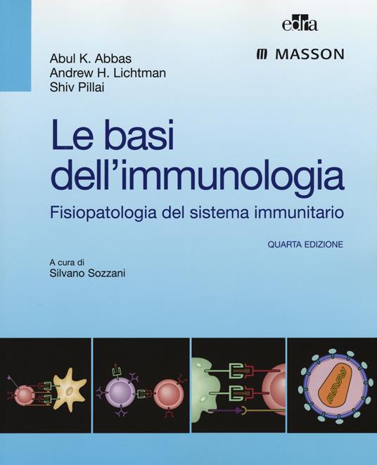 Le basi dell'immunologia. Fisiopatologia del sistema immunitario - Abul K. Abbas,Andrew H. Lichtman,Shiv Pillai - copertina