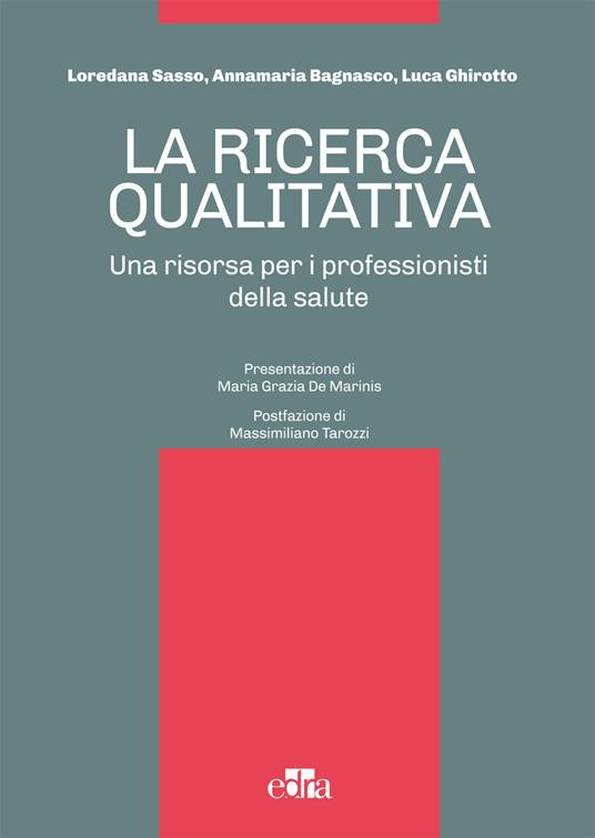 La ricerca qualitativa. Una risorsa per i professionisti della salute - Loredana Sasso,Annamaria Bagnasco,Luca Ghirotto - copertina
