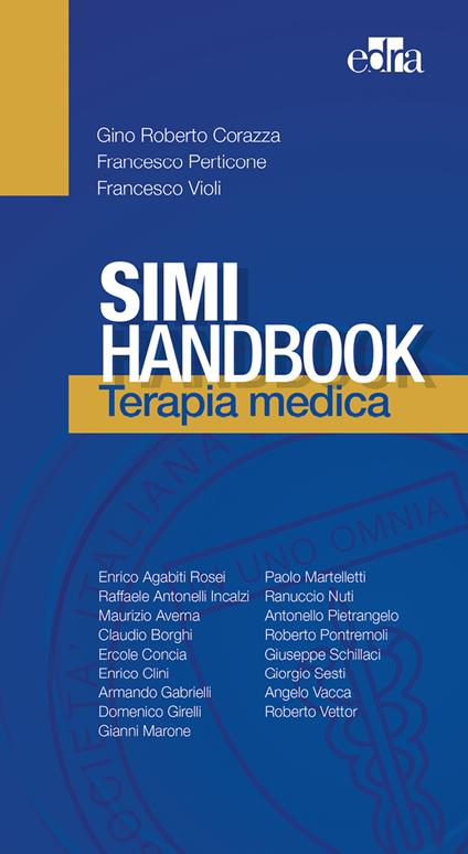 Simi Handbook. Terapia medica - Gino R. Corazza,Francesco Perticone,Francesco Violi - ebook