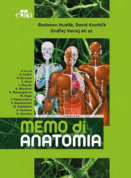 Memo di anatomia - Radovan Hudak,David Kachlik,Ondrey Volny - copertina