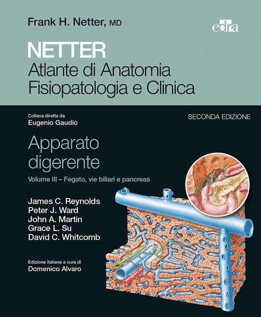 Netter. Atlante di anatomia fisiopatologia e clinica. Apparato digerente. Vol. 3: Fegato, vie biliari e pancreas - copertina