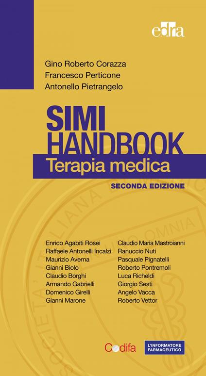 Simi Handbook. Terapia medica - Gino R. Corazza,Francesco Perticone,Francesco Violi - ebook