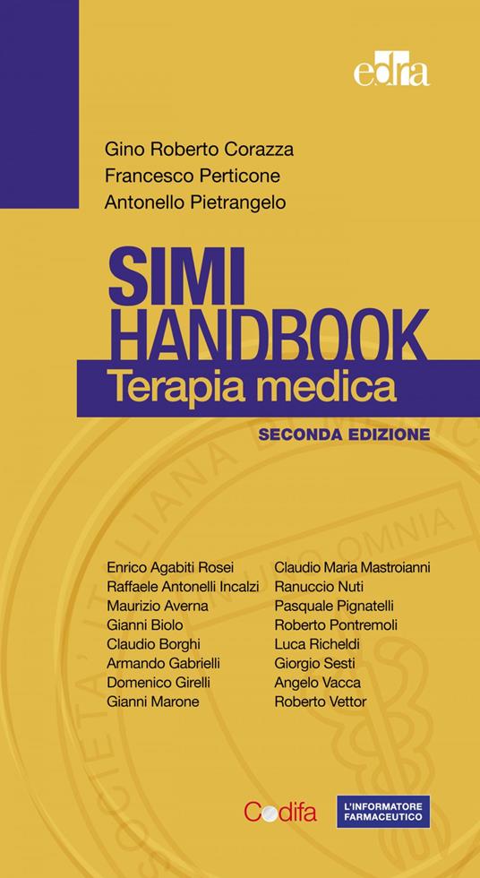 Simi Handbook. Terapia medica - Gino R. Corazza,Francesco Perticone,Francesco Violi - ebook