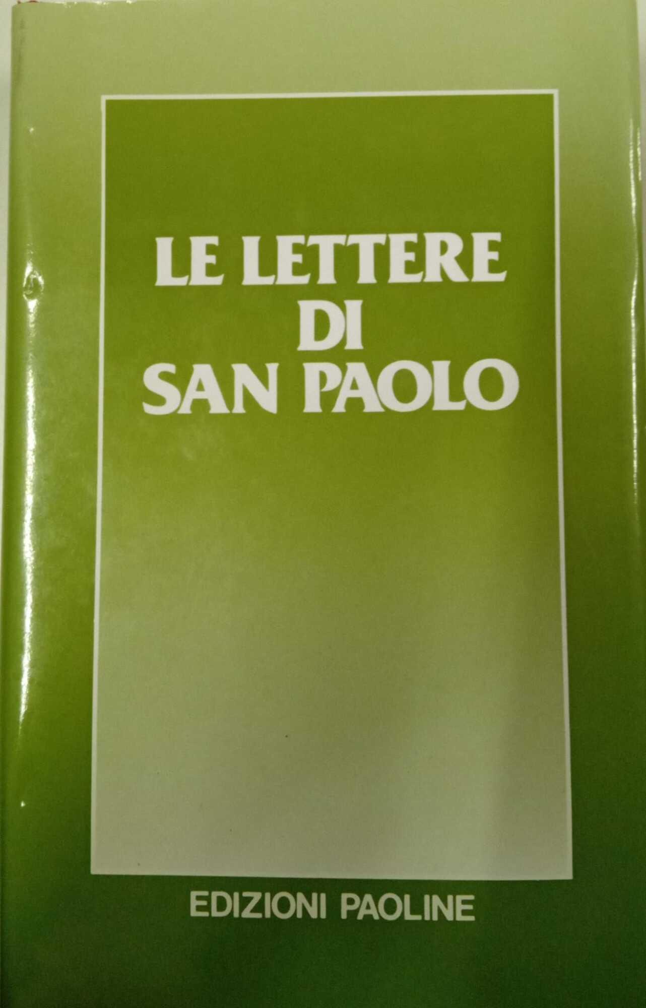 Le lettere di san Paolo