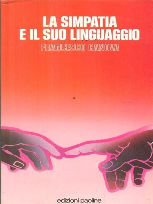 La simpatia e il suo linguaggio - Francesco Canova - copertina