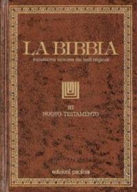 La Bibbia. Vol. 3: Nuovo Testamento. - copertina