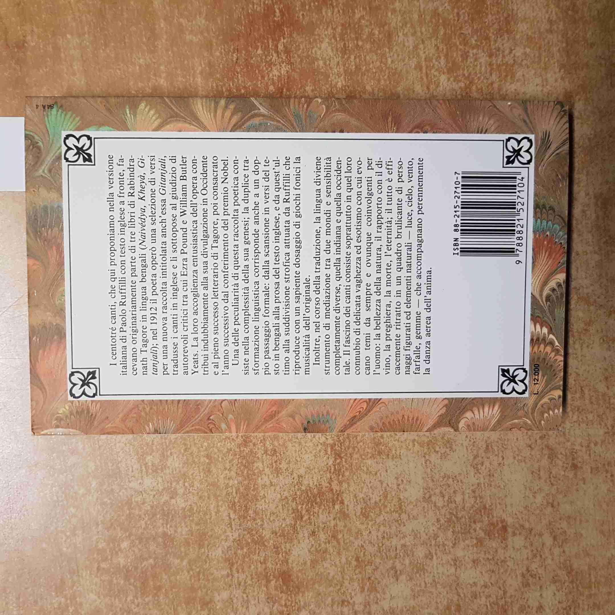 Gitanjali. Canti di offerta. Testo inglese a fronte