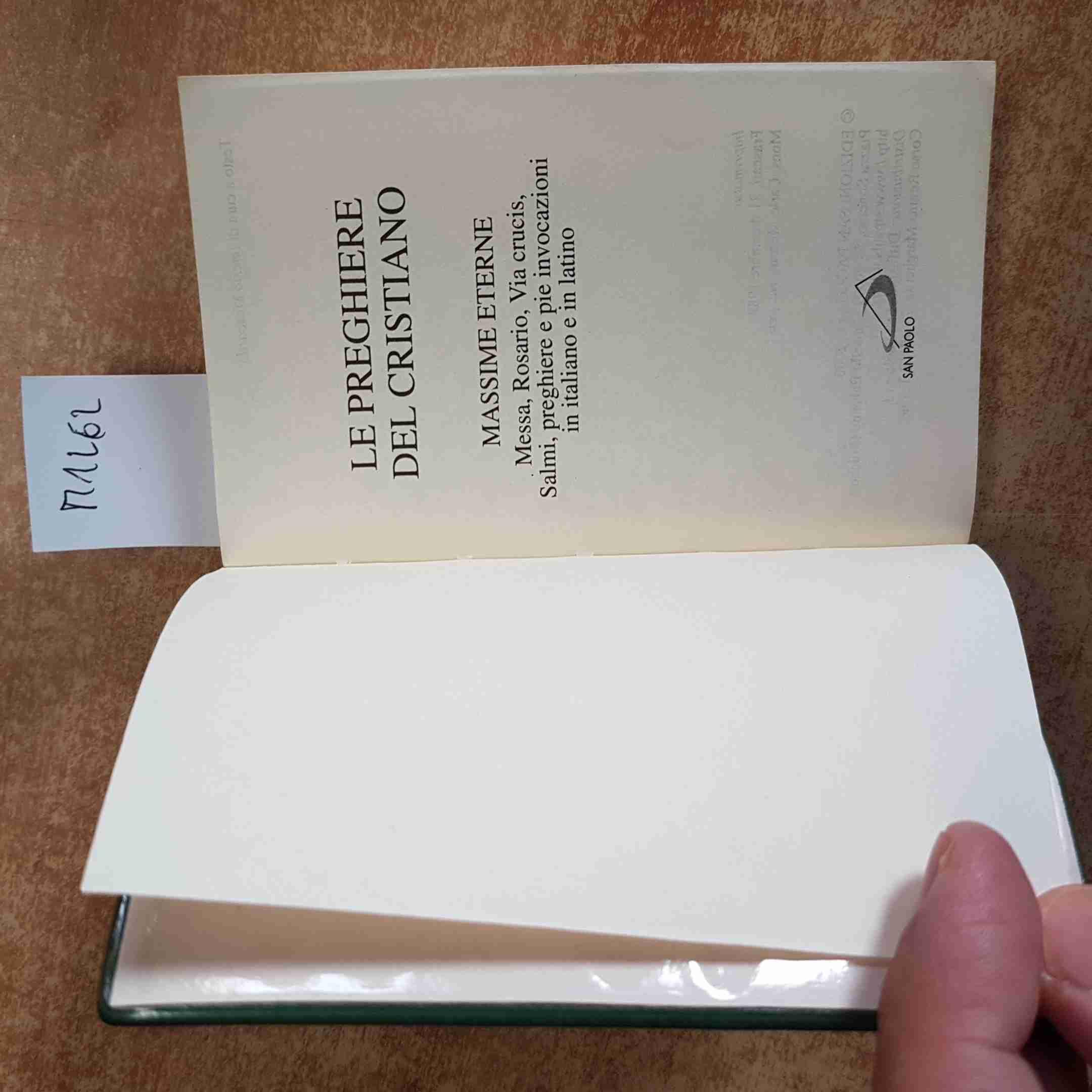 Le preghiere del cristiano