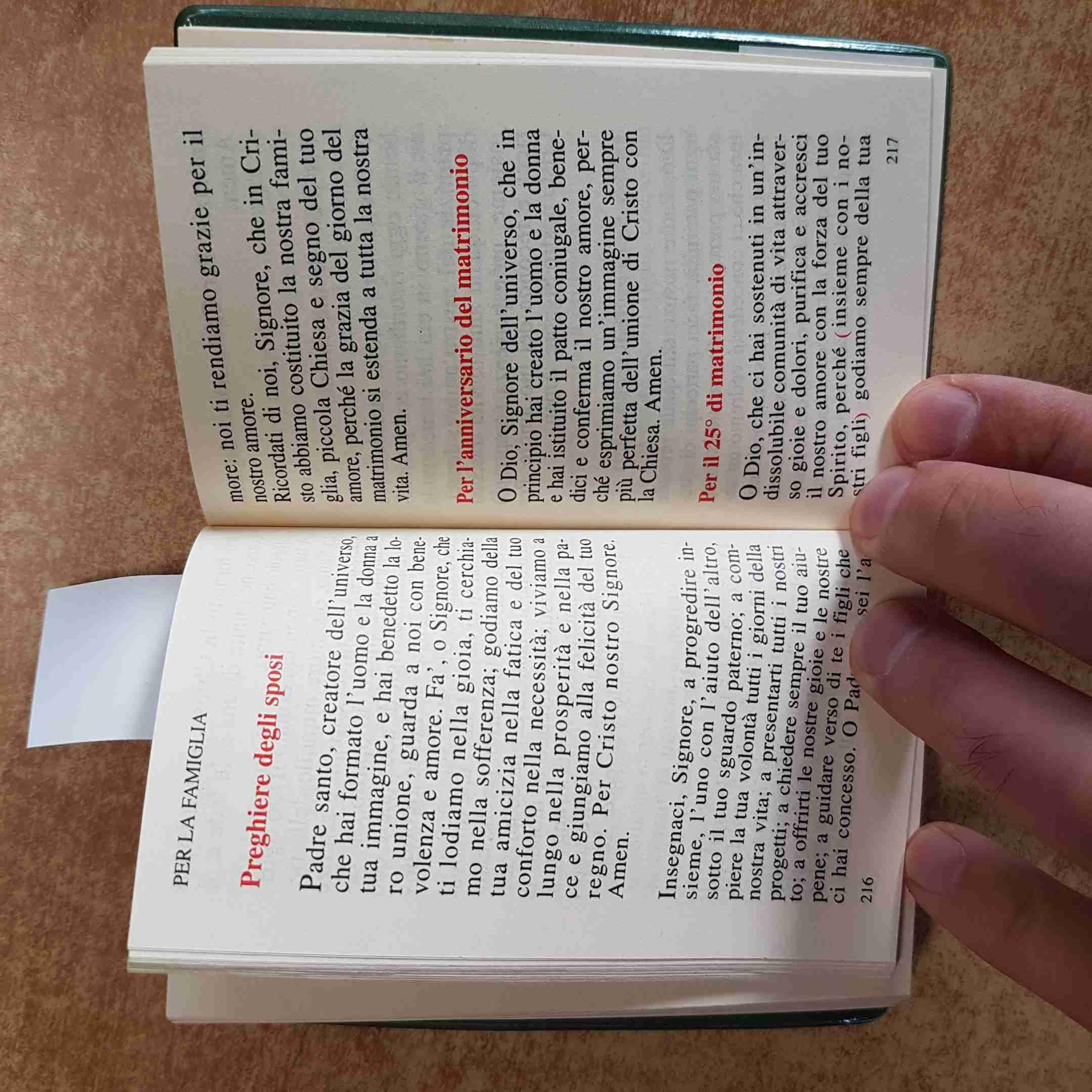 Le preghiere del cristiano