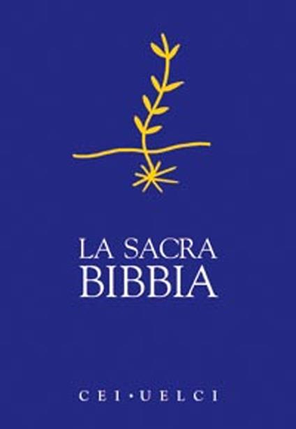 La Sacra Bibbia. UELCI. Versione ufficiale della Cei - copertina
