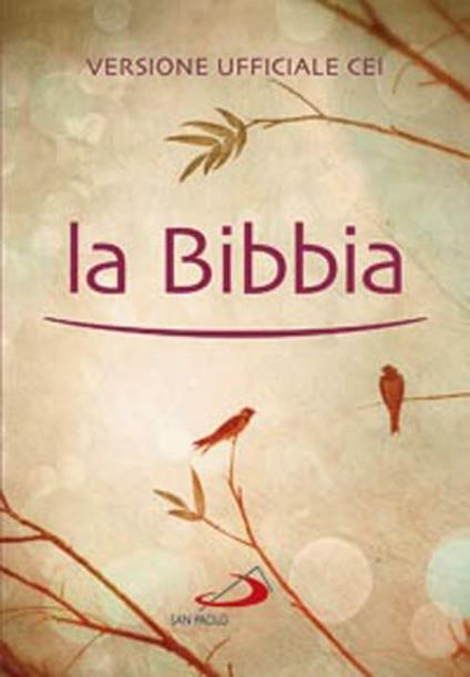 La Bibbia. Versione ufficiale CEI - copertina