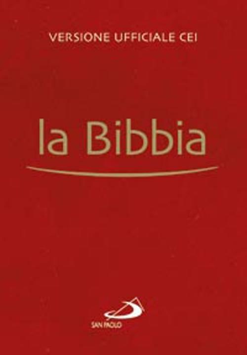 La Bibbia pocket. Versione ufficiale della CEI - copertina