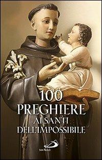 100 preghiere ai santi dell'impossibile - copertina