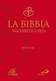 La Bibbia via verità e vita. Ed. lusso - copertina