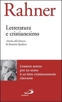 Letteratura e cristianesimo - Karl Rahner - copertina
