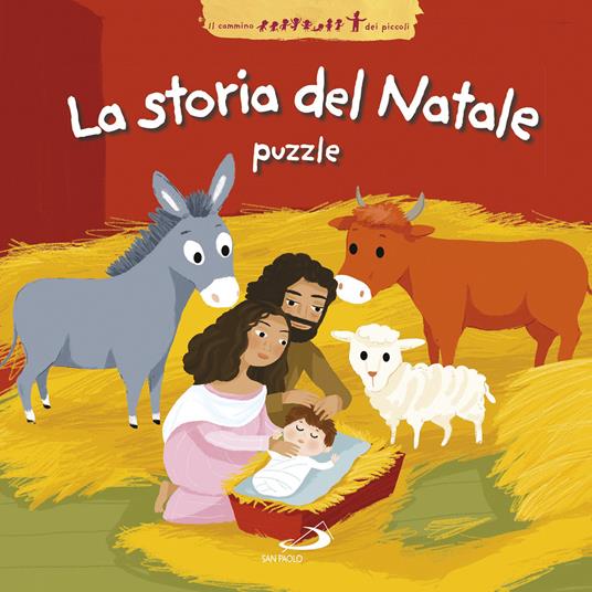 La storia del Natale. Libro puzzle. Ediz. a colori - Marie Aubinais - copertina