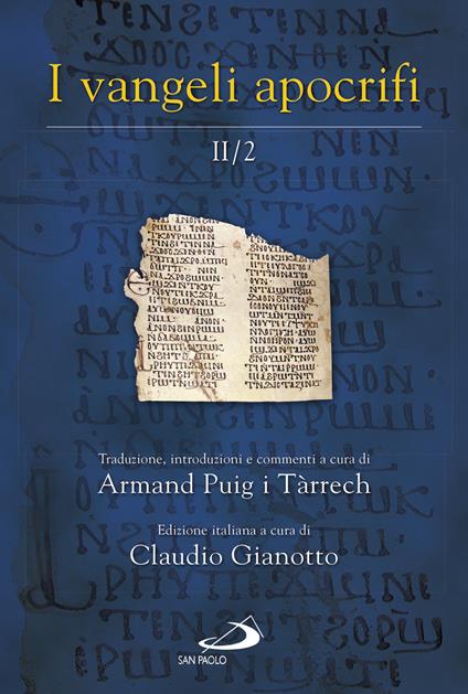 I Vangeli apocrifi. Vol. 2/2 - Armand Puig i Tárrech - copertina
