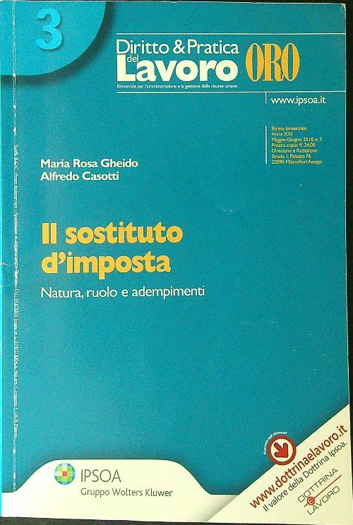 Sostituto d'imposta