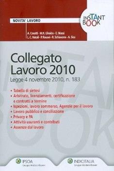 Libro Collegato lavoro 2010 