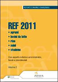 REF 2011. Agrumi, Bovini da latte, Riso, Suini, Vivaismo - copertina