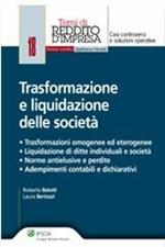 Trasformazione e liquidazione delle società