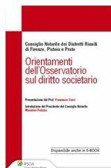 Libro Orientamenti dell'osservatorio sul diritto societario 
