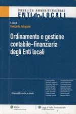 Ordinamento e gestione contabile-finanziaria degli enti locali