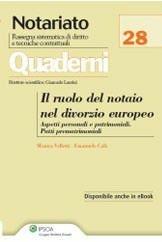 Libro Il ruolo del notaio nel divorzio europeo Emanuele Calò , Monica Velletti