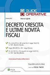 Libro Decreto crescita e ultime novità fiscali Antonio Gigliotti